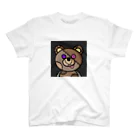 病みクマくんの病みクマくん血飛沫ナシ スタンダードTシャツ