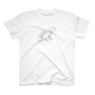 PoooompadoooourのGUPPY(白黒) Regular Fit T-Shirt