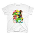 rakugakirinのきりん君とドット絵のTシャツ Regular Fit T-Shirt