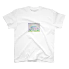 しんぷる好き屋の小学１年生の作品　虹 スタンダードTシャツ