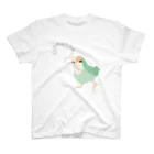 コザクラインコSHOP (kotorigoto/Lovebirdlove)のGyoeeeeeコザクラインコ Regular Fit T-Shirt