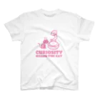 mfor(R) STOREの好奇心は猫を殺す（pink） スタンダードTシャツ