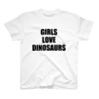 new syrupのGIRLS LOVE DINOSAURS Regular Fit T-Shirt