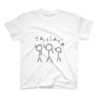 落語家こーた(ASUKA431)の三人組シャツ スタンダードTシャツ