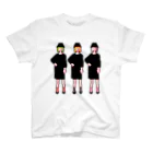 ずぅんの三人の女の子 スタンダードTシャツ