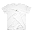 【 ALBINO. 】　Online Store！！のalbino. White Line. スタンダードTシャツ