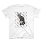 愛猫のアメショのマリオくん Regular Fit T-Shirt