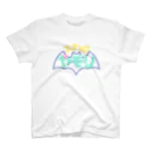 夜守ねる🦎🌸Vばんぺえや🌼のスナックヤモリTシャツ スタンダードTシャツ