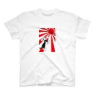 KITHULの働くネコチャン Regular Fit T-Shirt