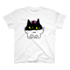 happydonguriのカーラー取り忘れちゃった猫ちゃん スタンダードTシャツ