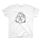 トリカラ堂のでぃふぇんす！ －ブンのまもり－：mono（文鳥） Regular Fit T-Shirt