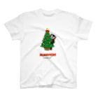 くまの店のくまモンのTシャツ ＃クリスマスツリー スタンダードTシャツ