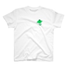 シロちゃんのグッズで小銭稼ぎの巻の緑のシロ T-Shirt