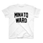 JIMOTO Wear Local Japanの港区 MINATO WARD スタンダードTシャツ