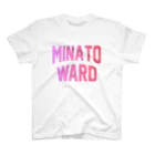 JIMOTO Wear Local Japanの港区 MINATO WARD Regular Fit T-Shirt