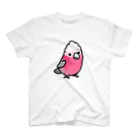 Cody the LovebirdのChubby Bird モモイロインコ スタンダードTシャツ