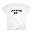 JIMOTO Wear Local Japanの下関市 SHIMONOSEKI CITY スタンダードTシャツ