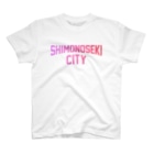 JIMOTO Wear Local Japanの下関市 SHIMONOSEKI CITY Regular Fit T-Shirt