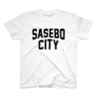 JIMOTO Wear Local Japanの佐世保市 SASEBO CITY スタンダードTシャツ