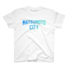 JIMOTO Wear Local Japanの松本市 MATSUMOTO CITY スタンダードTシャツ