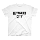 JIMOTOE Wear Local Japanの寝屋川市 NEYAGAWA CITY スタンダードTシャツ