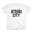 JIMOTO Wear Local Japanの厚木市 ATSUGI CITY スタンダードTシャツ