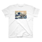 bileeの神奈川沖浪裏　THE GREAT WAVE スタンダードTシャツ