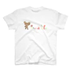 Kaluppyの愛をもって歩くっま！ スタンダードTシャツ