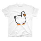 Cody the LovebirdのChubby Bird アヒル スタンダードTシャツ