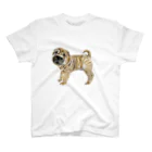 Animal Familyのチャイニーズシャーペイ　(犬） Regular Fit T-Shirt