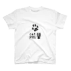 syamadesignの猫press-00 Regular Fit T-Shirt