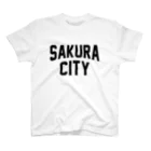 JIMOTO Wear Local Japanの佐倉市 SAKURA CITY スタンダードTシャツ