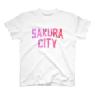 JIMOTO Wear Local Japanの佐倉市 SAKURA CITY Regular Fit T-Shirt