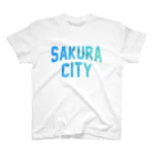 JIMOTO Wear Local Japanの佐倉市 SAKURA CITY スタンダードTシャツ