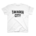 JIMOTO Wear Local Japanの高岡市 TAKAOKA CITY スタンダードTシャツ