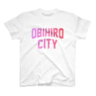 JIMOTOE Wear Local Japanの帯広市 OBIHIRO CITY スタンダードTシャツ