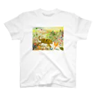 Hammy Pox (ハミーポックス）の狐借虎威 Regular Fit T-Shirt