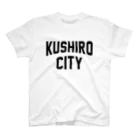 JIMOTO Wear Local Japanの釧路市 KUSHIRO CITY スタンダードTシャツ