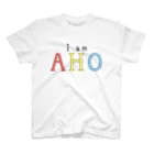 DRIPPEDのI am AHO スタンダードTシャツ