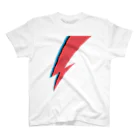 DRIPPEDのLIGHTNING BOLT -GLAM ROCK MAKE UP- Regular Fit T-Shirt