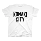 JIMOTO Wear Local Japanの小牧市 KOMAKI CITY スタンダードTシャツ