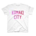 JIMOTO Wear Local Japanの小牧市 KOMAKI CITY スタンダードTシャツ