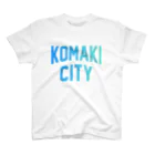 JIMOTOE Wear Local Japanの小牧市 KOMAKI CITY スタンダードTシャツ