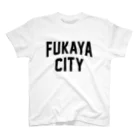 JIMOTOE Wear Local Japanの深谷市 FUKAYA CITY スタンダードTシャツ