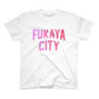 JIMOTO Wear Local Japanの深谷市 FUKAYA CITY スタンダードTシャツ