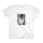 tabby catのネコ　プリント　モノクロ Regular Fit T-Shirt