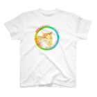 『日日彼是色々面白可笑し。』（にちにちあれこれいろいろおもしろおかし。）ひざ通商。 IN SUZURIのordinary cats5(春) Regular Fit T-Shirt