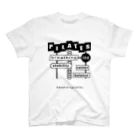 #mamitispilatesの#mamitispilates「脊柱SIGN」-typeA スタンダードTシャツ