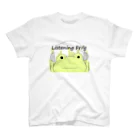 原知也、略してHaTo@作曲家のListening Frog スタンダードTシャツ