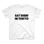 FUN TIMES POSITIVE VIBES。 のEAT SUSHI IN TOKYO Regular Fit T-Shirt